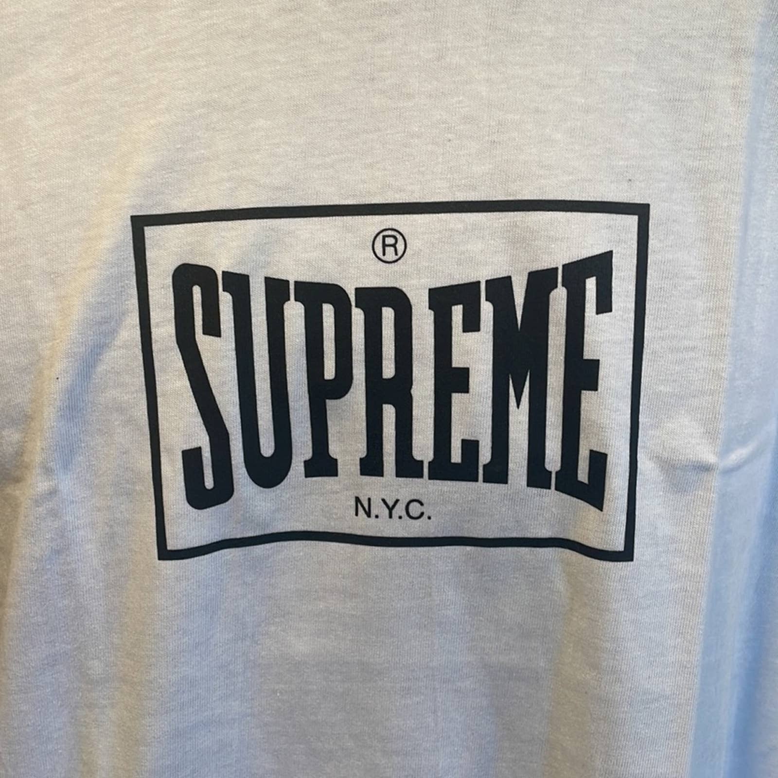 Supreme Warm Up Tee Medium – Forever Thrift Shop